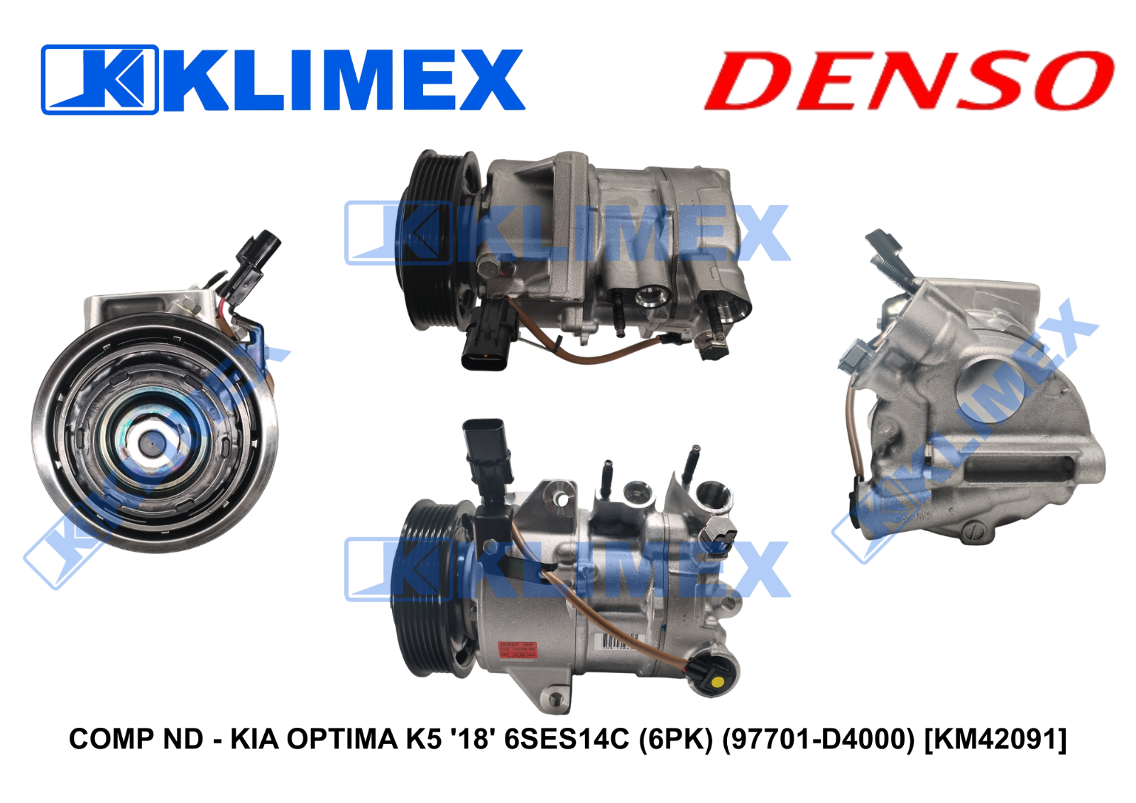 COMP ND - KIA OPTIMA K5 '18' 6SES14C (6PK) (97701-D4000) [KM42091]