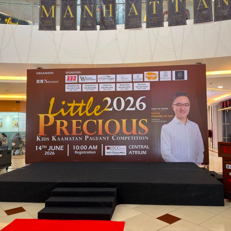 Truss Backdrop Printing Setup Dismantle Service Sabah Kota Kinabalu CCS