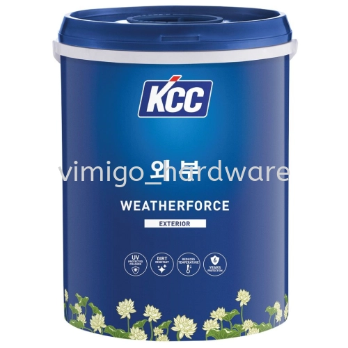 Kcc Paint Weatherforce Exterior Paint 1L/5L/18L