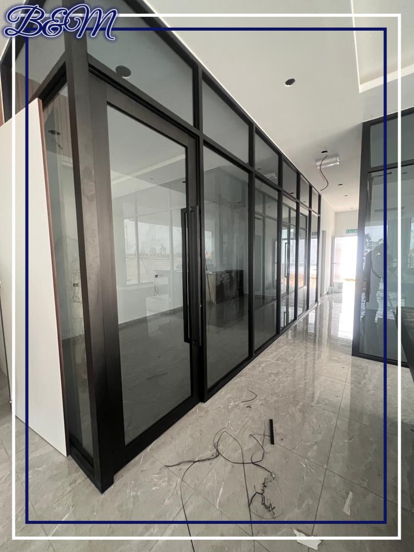 Premium Aluminium Glass Partition Wall