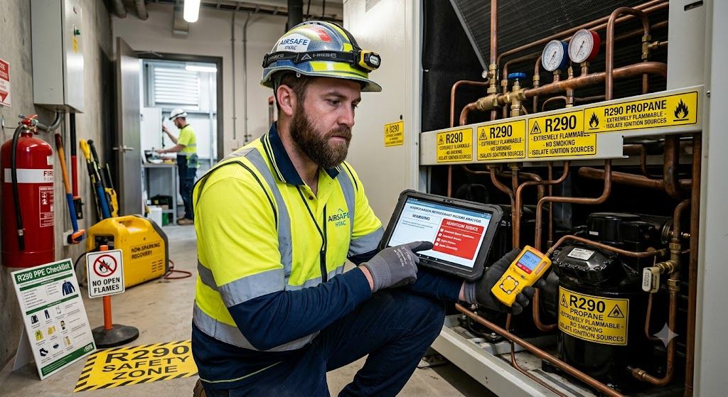 R290 HVAC system hazard analysis