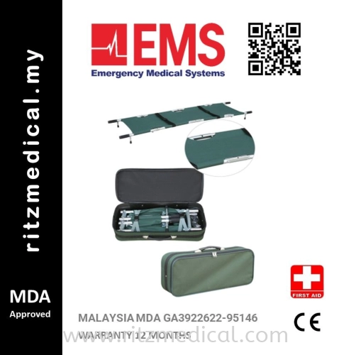 Aluminum Alloy Foldaway Stretcher (4 folded)  Model YXH-1F2    