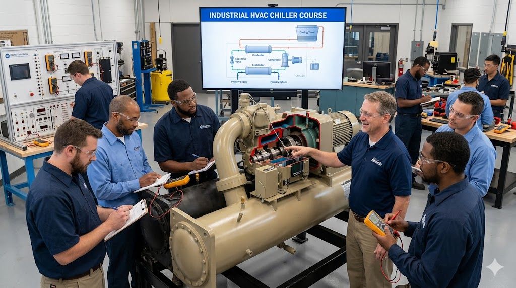 Industrial HVAC chiller course