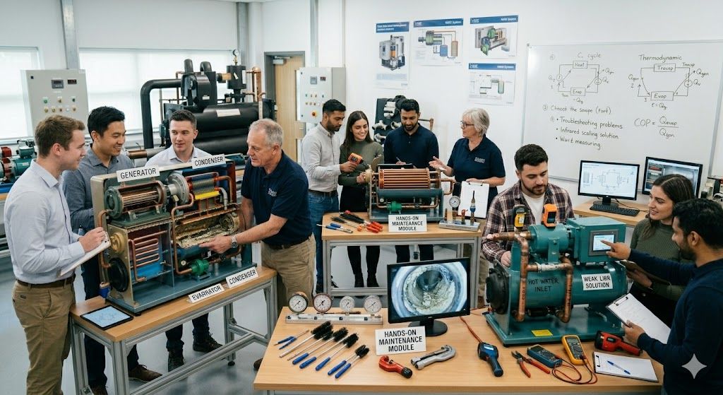 industrial HVAC absorption chiller course