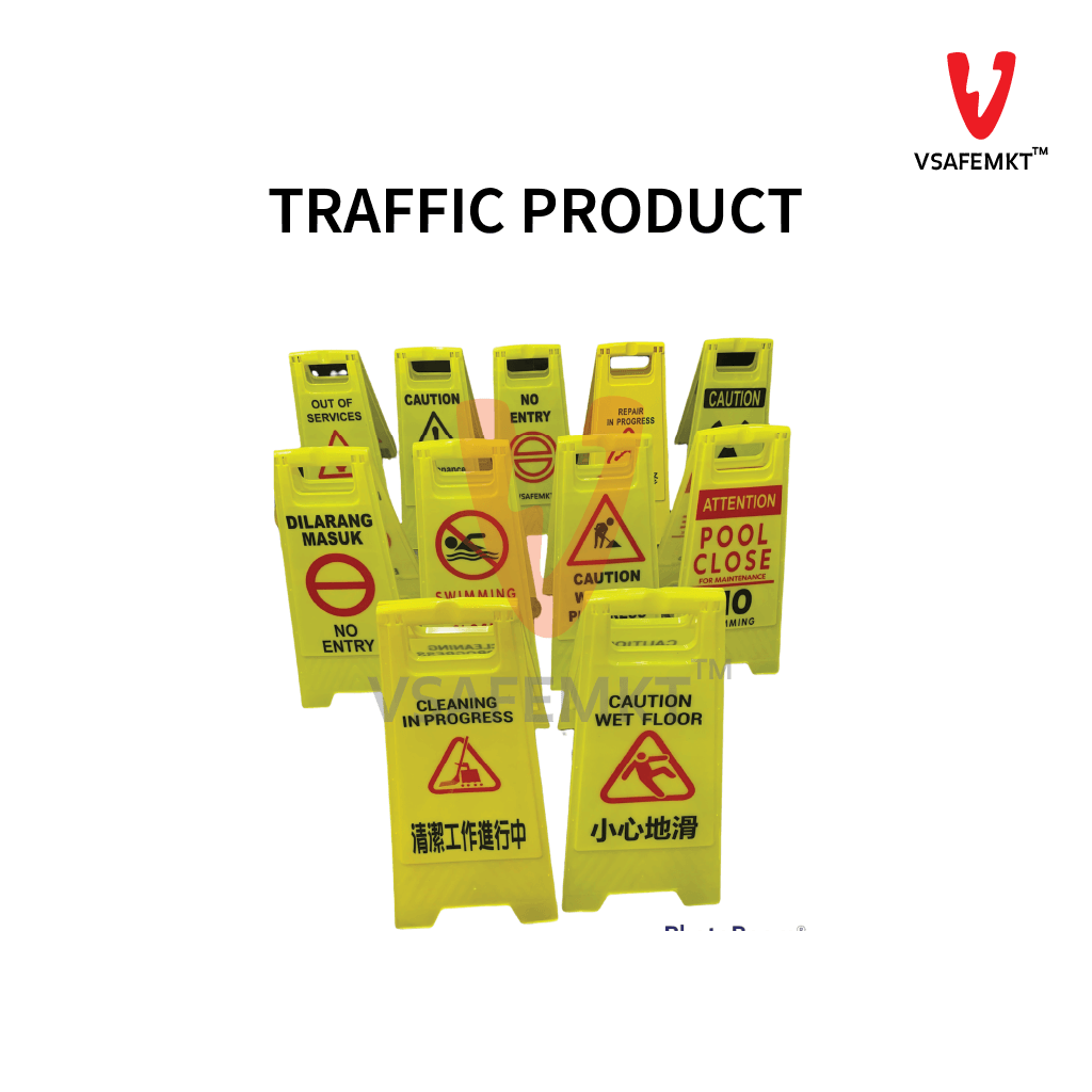 Yellow Floor Standee plastic ready made custom made