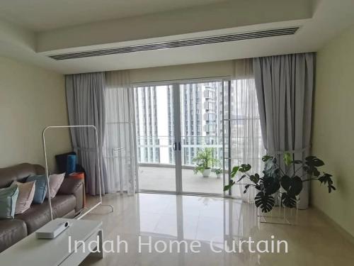 Installation Curtain at Mont Kiara 28 Condominium 