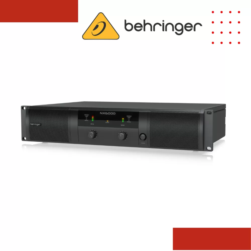 Behringer NX6000 Power Amplifier