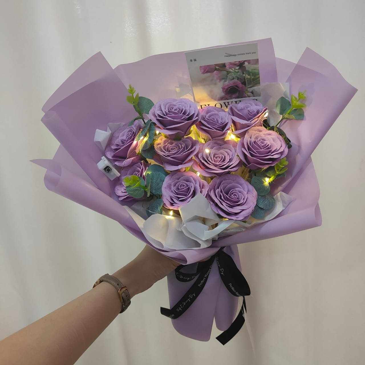 Purple Flower Boquuet