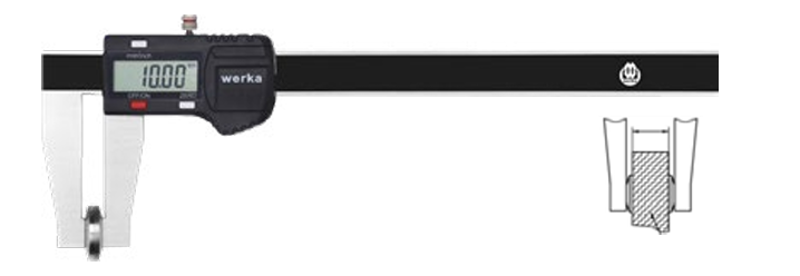 DIGITAL CALIPER WITH DISK FACE 2256-300-120