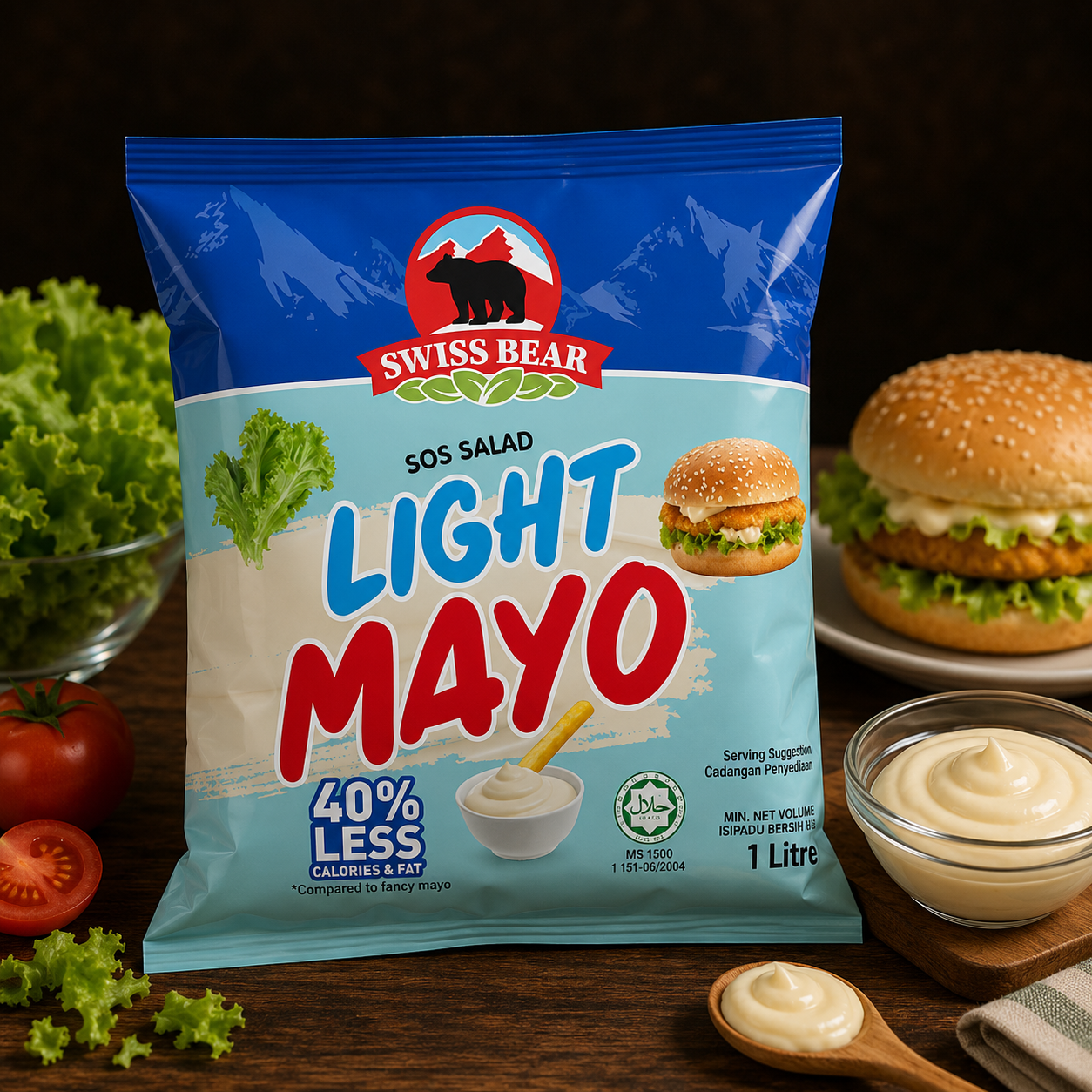 Swiss Bear Light Mayo 1KG