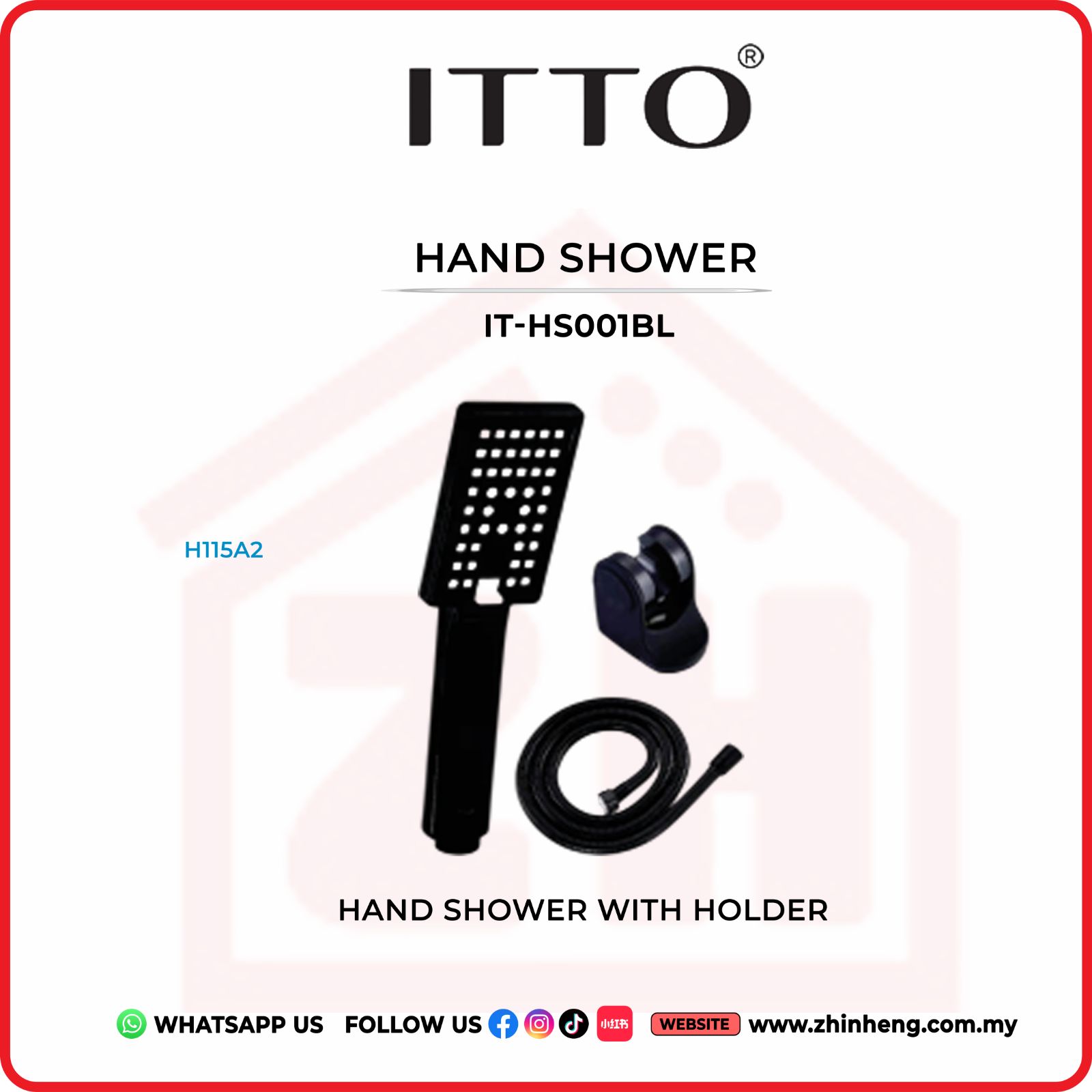 ITTO SHOWER IT-HS001BL