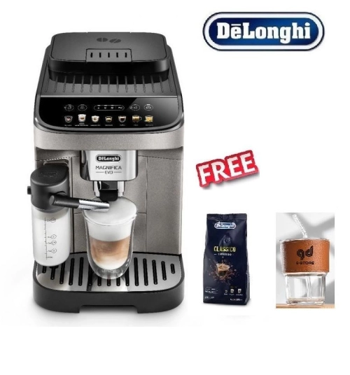 Delonghi Magnifica Evo Titanium Black - Fully Automatic Coffee Machines -ECAM290.81.TB - GOLDEN DEAL E STORE SDN. BHD.