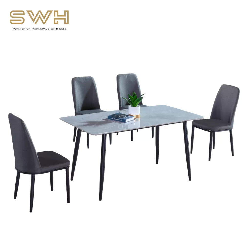 BRISTOL 1+4 Dining Table Set | Dining Furniture Shop