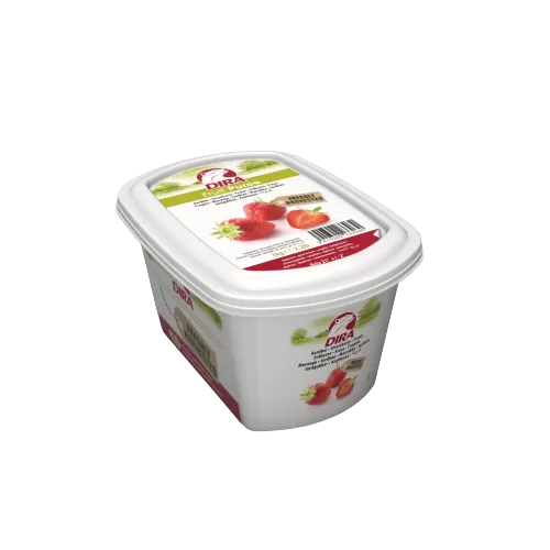 DIRA STRAWBERRY FRUIT PUREE 1KG/ 1CTN