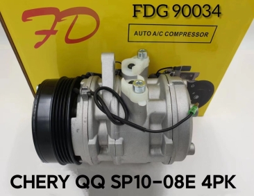 FDG 90034 Chery QQ SP10-08E 4PK Compressor (NEW)