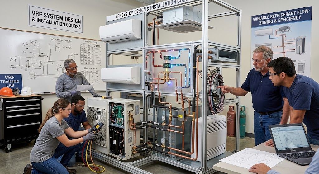 VRF system design and installation course