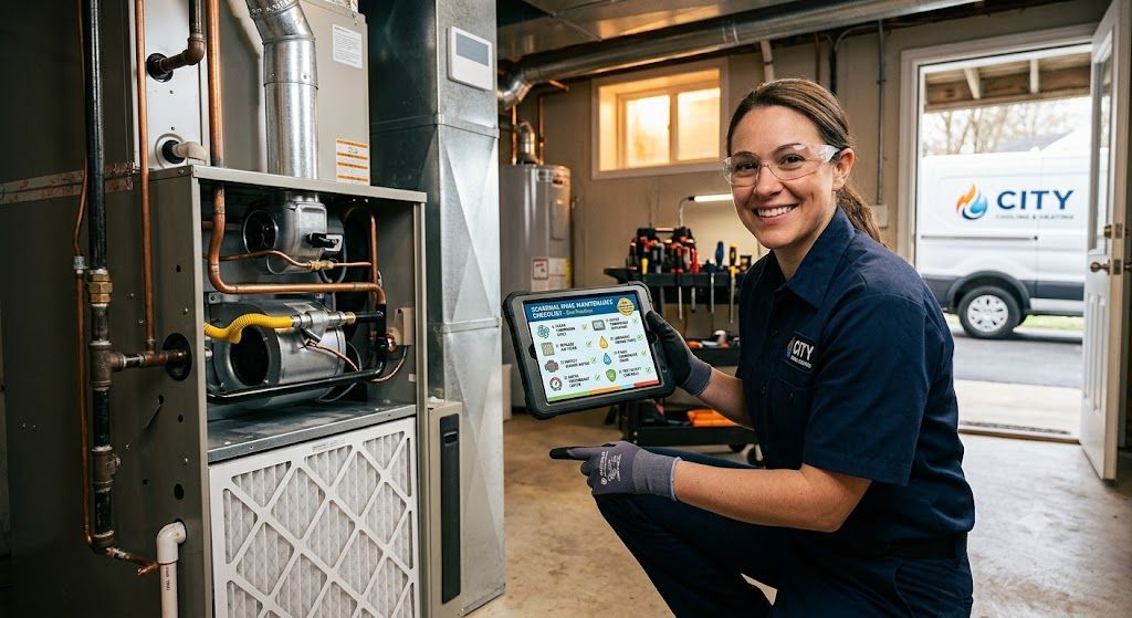 HVAC maintenance checklist best practices
