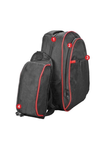 Laptop Back Pack c/w Pouch Bag - LT4380