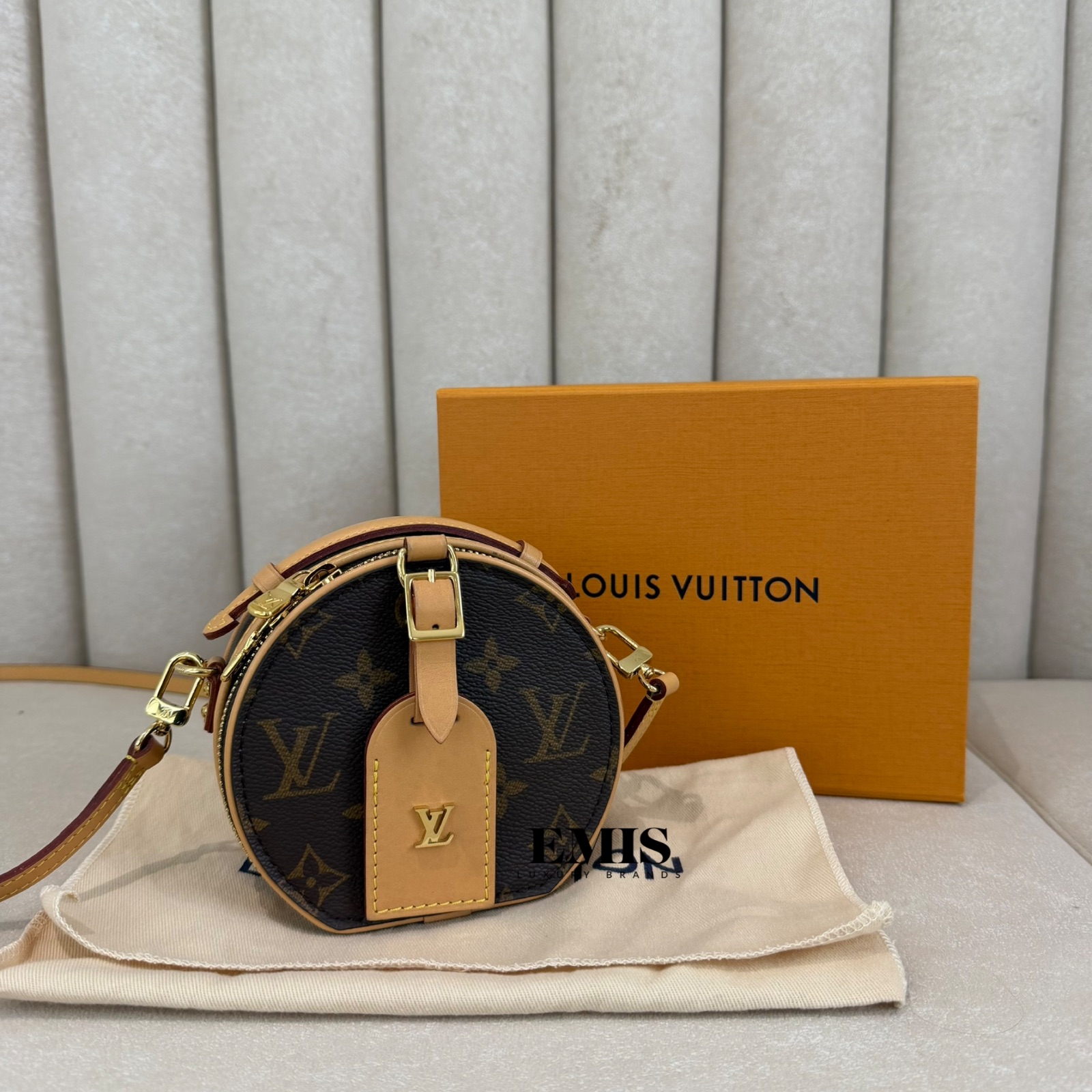 Louis Vuitton Monogram Mini Boite Chapeau M83575- Preloved Luxury Bag