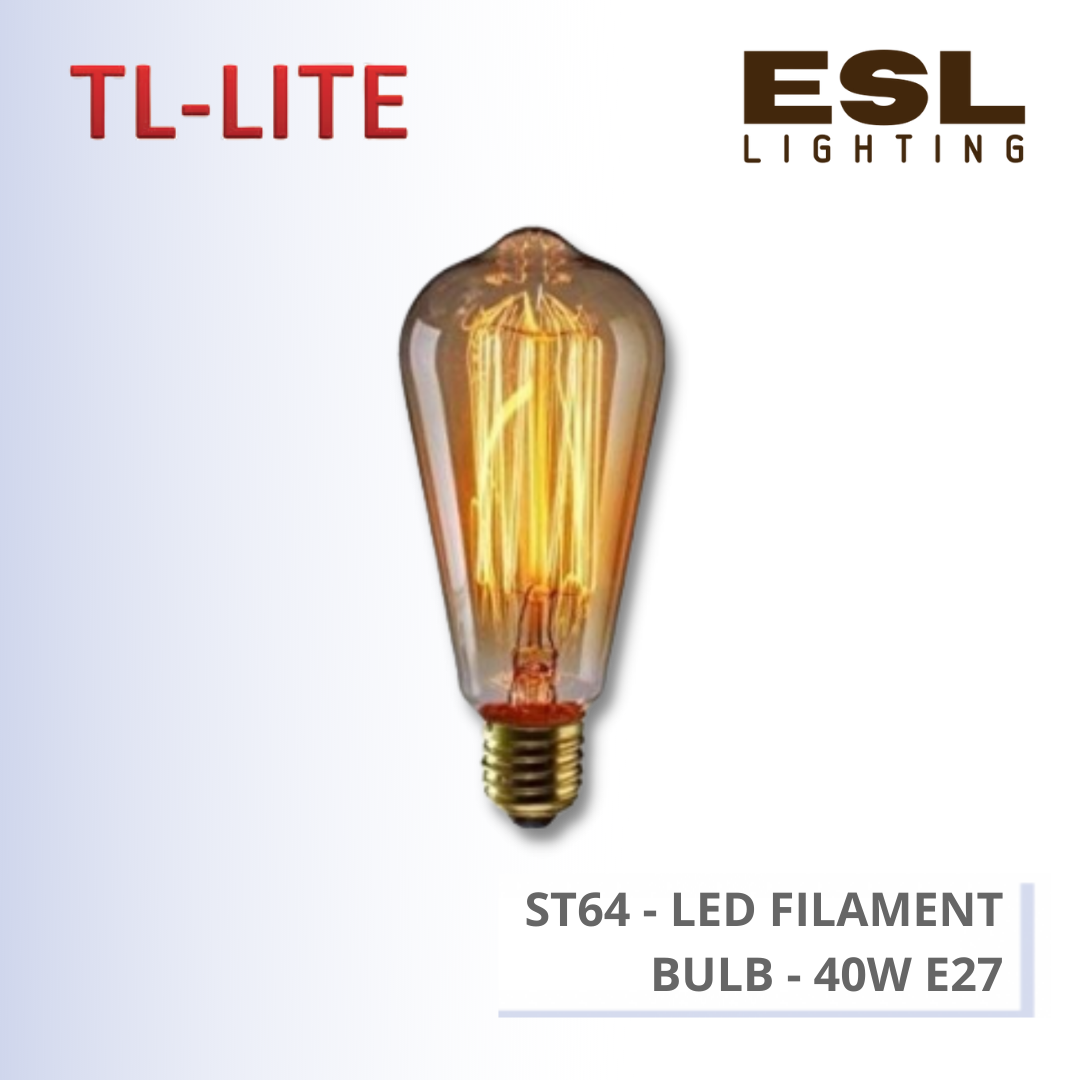 TL-LITE BULB - LED FILAMENT BULB - ST64 - 40W