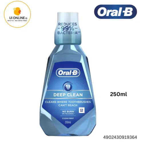 Oral-B Deepclean Mouthwash (250ml)