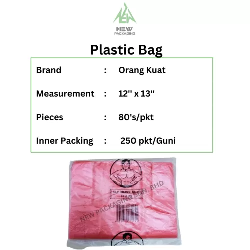 Cap Orang Kuat Plastic Bag 