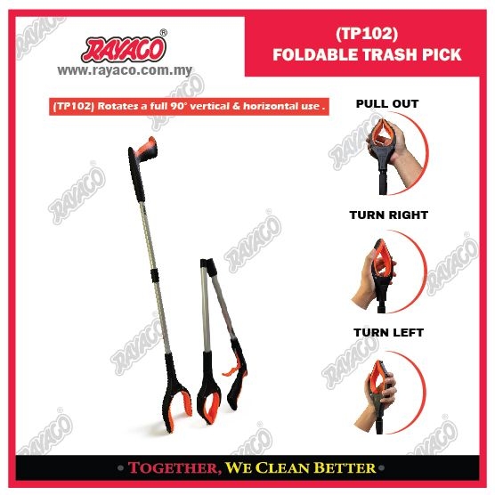 (TP102) FOLDABLE TRASH PICK