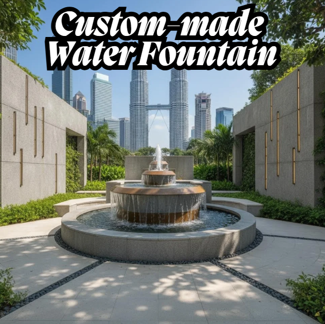 Custom-Made Water Fountains Malaysia | 马来西亚定制喷泉 | Air Pancutan Air Buatan Tersuai Malaysia