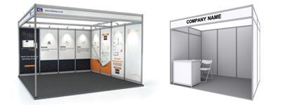 Shell Scheme Booth Rental