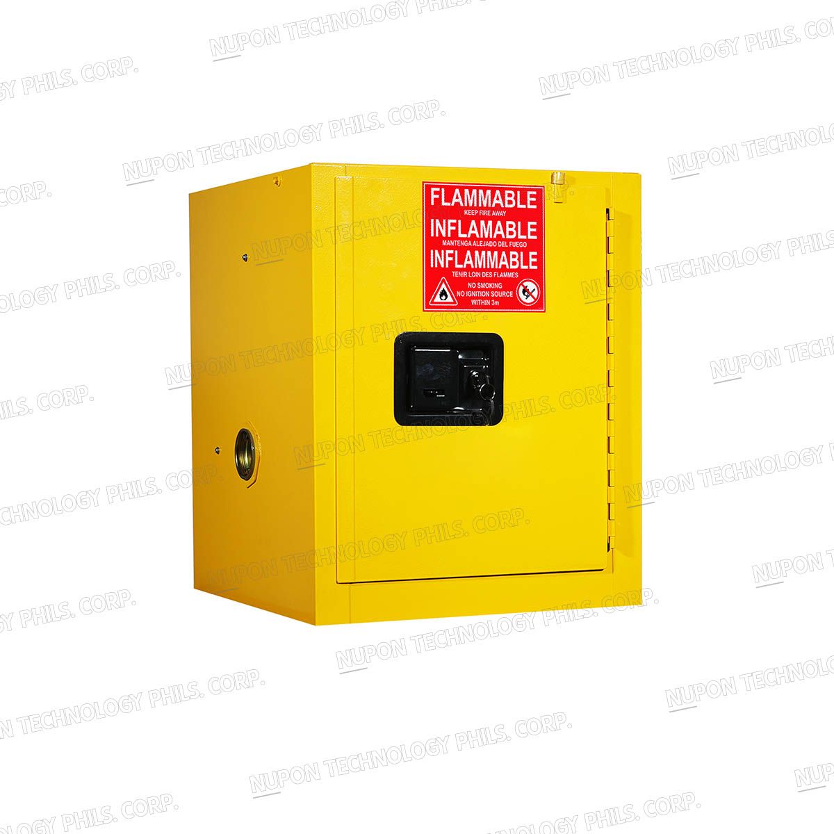 SELF-CLOSING DOOR 4 GAL FLAMMABLE SAFETY CAN STORAGE CABINETS