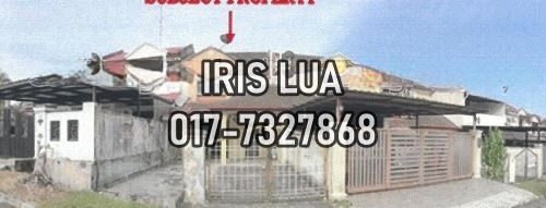 Taman Sri Saujana @Kota Tinggi- Double Storey Terrace House Bank Lelong/Auction