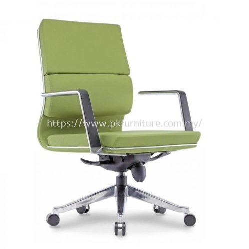 EXECUTIVE LEATHER CHAIR - PK-ECLC-31-L-C1 - TUMMY LOW BACK CHAIR