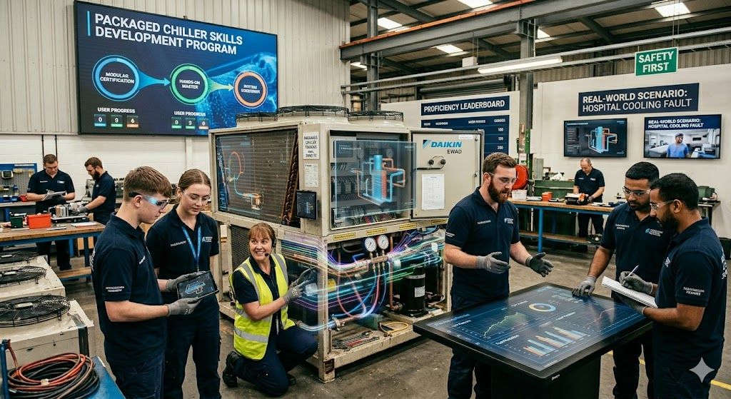 Packaged chiller skills development program
