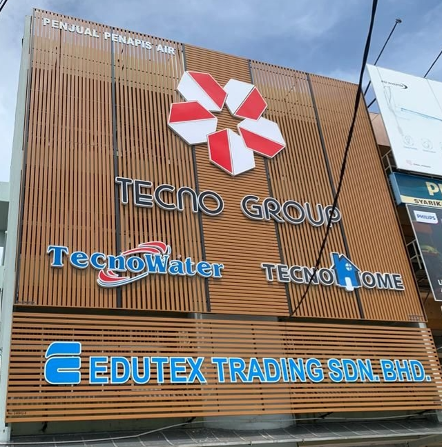 LED Frontlit Lettering | Tecno Group at Ipoh, Perak