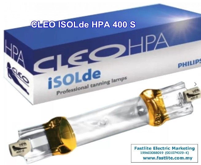 CLEO ISOLde HPA 400 S Tanning Lamp