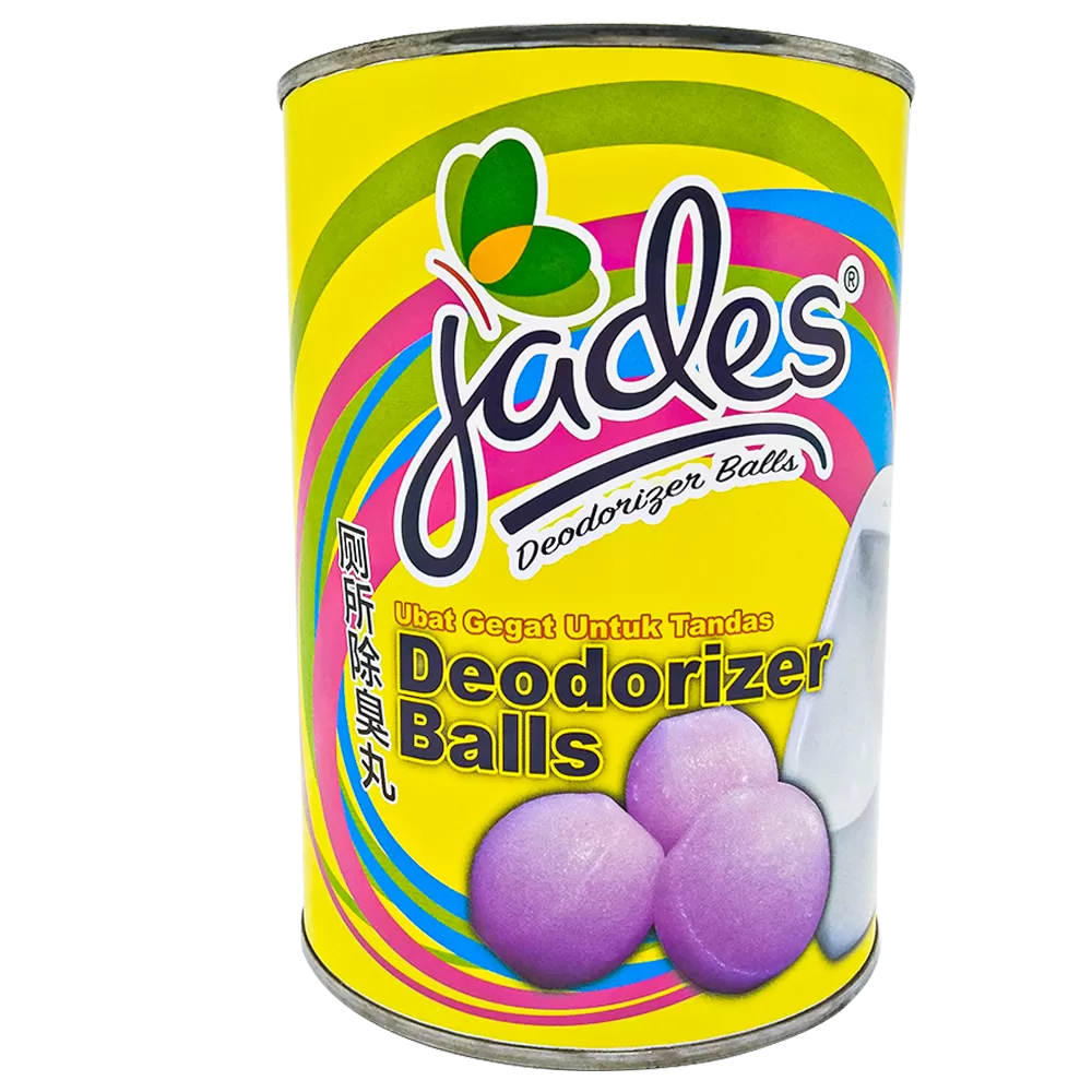 Jades Deodorizer Balls 900gm - Purple (Mothballs / Ubat Gegat)