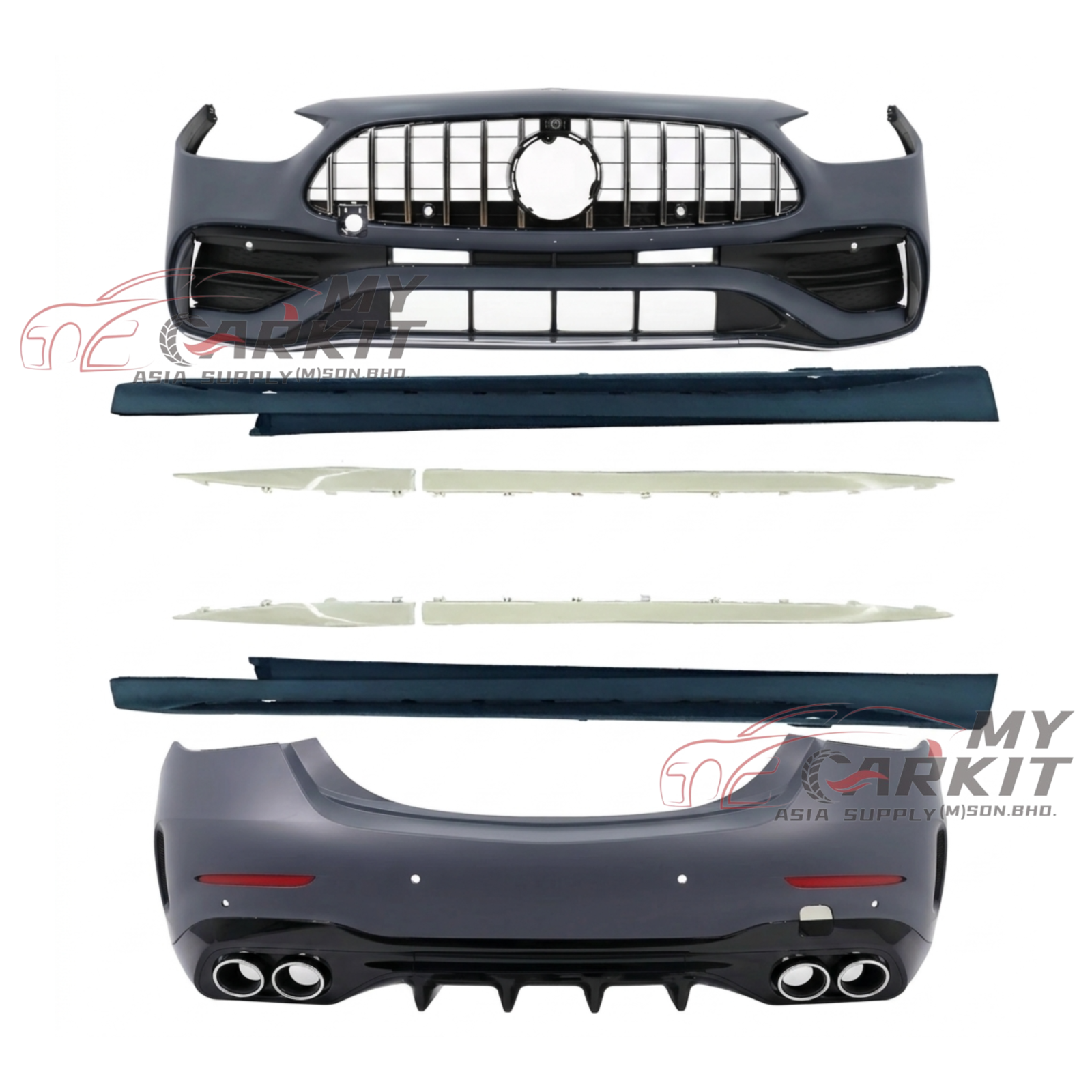 MERCEDES BENZ C CLASS W206 2023 – PRESENT CONVERSION C43 BODY KIT BUMPER