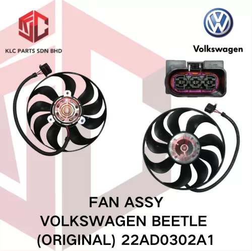 FAN ASSY VOLKSWAGEN  BEETLE (9C1) 2005 (ORIGINAL) 22AD0302A1