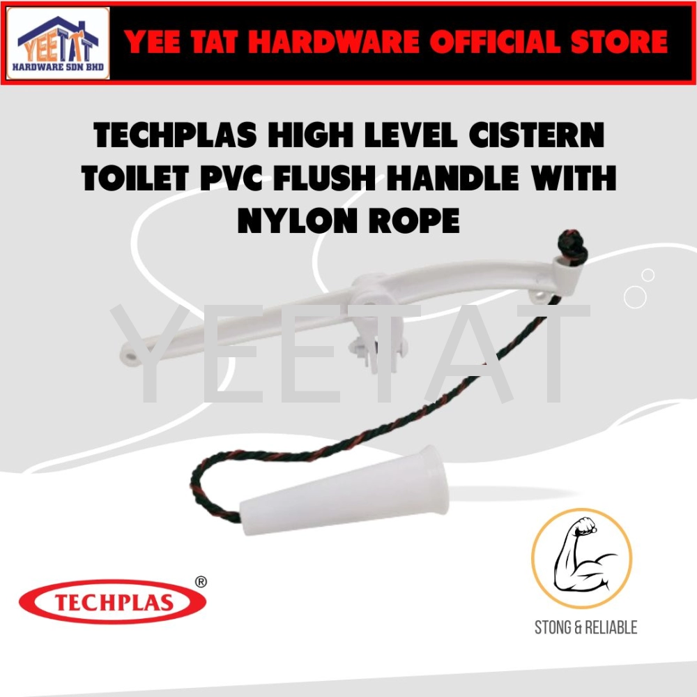 [ TECHPLAS ] FAL-1011 Plastic Lever Arm – 9″ (Nylon String & Plastic Holder)