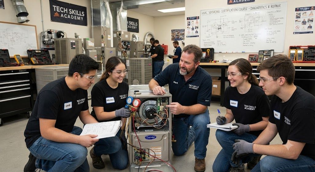HVAC servicing certification course