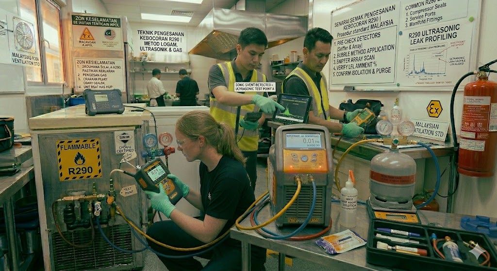 R290 leak detection tools HVAC