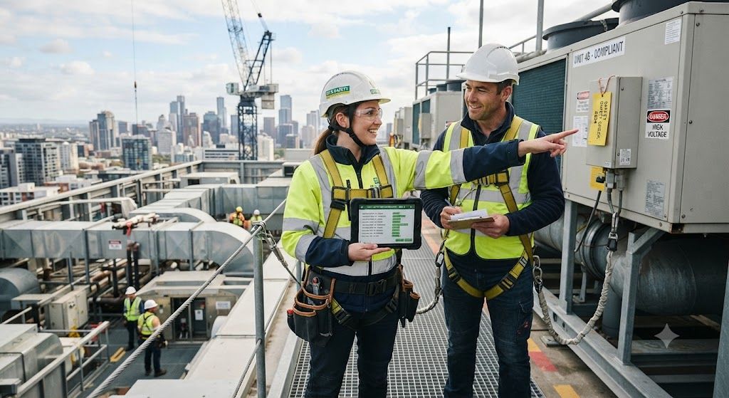 HVAC safety compliance risk assessment procedure