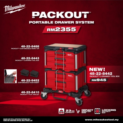 PACKOUT™ 2-Drawer Tool Box 