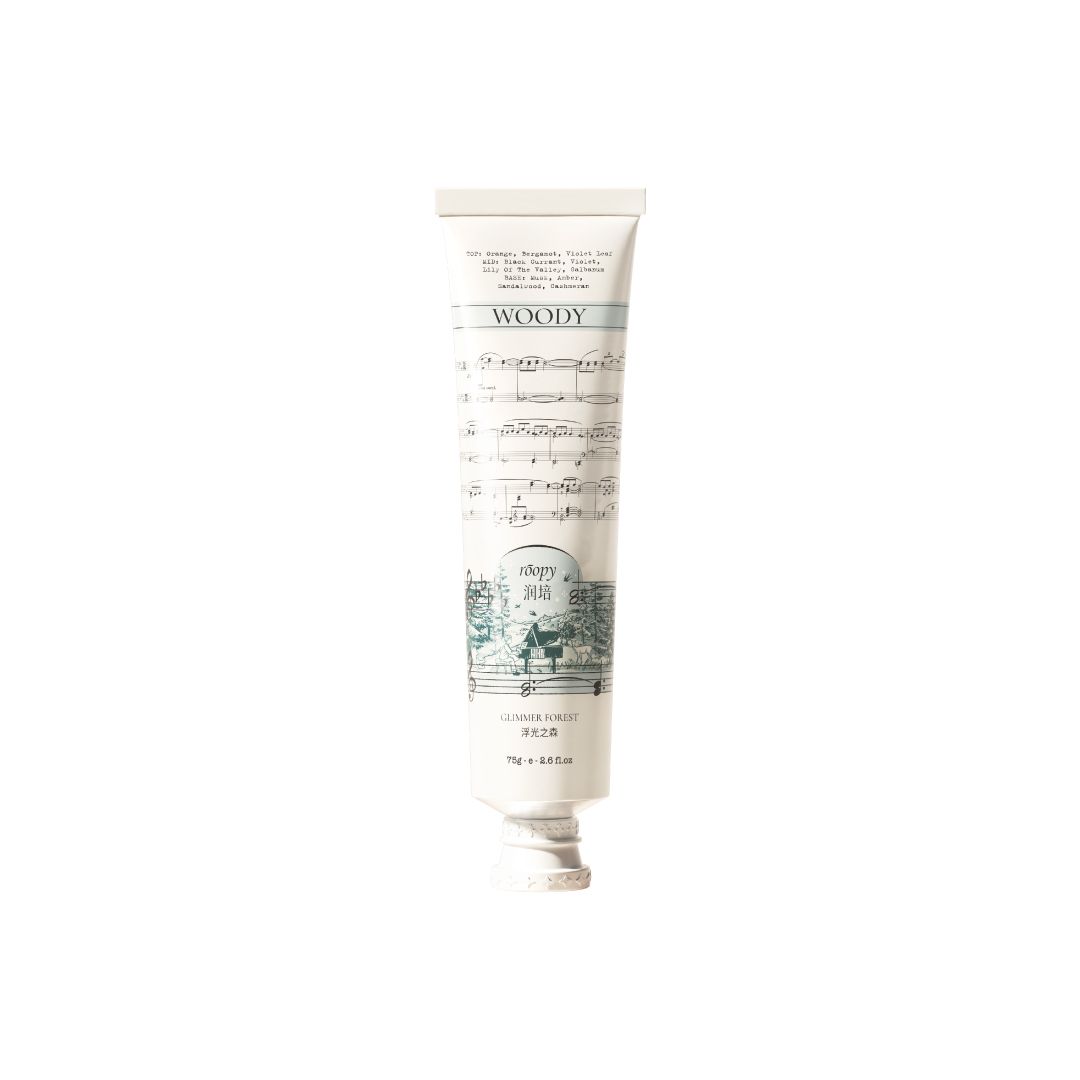 Roopy Musical Series: Plant Essential Oil Hand Cream 75g - Glimmer Forest
