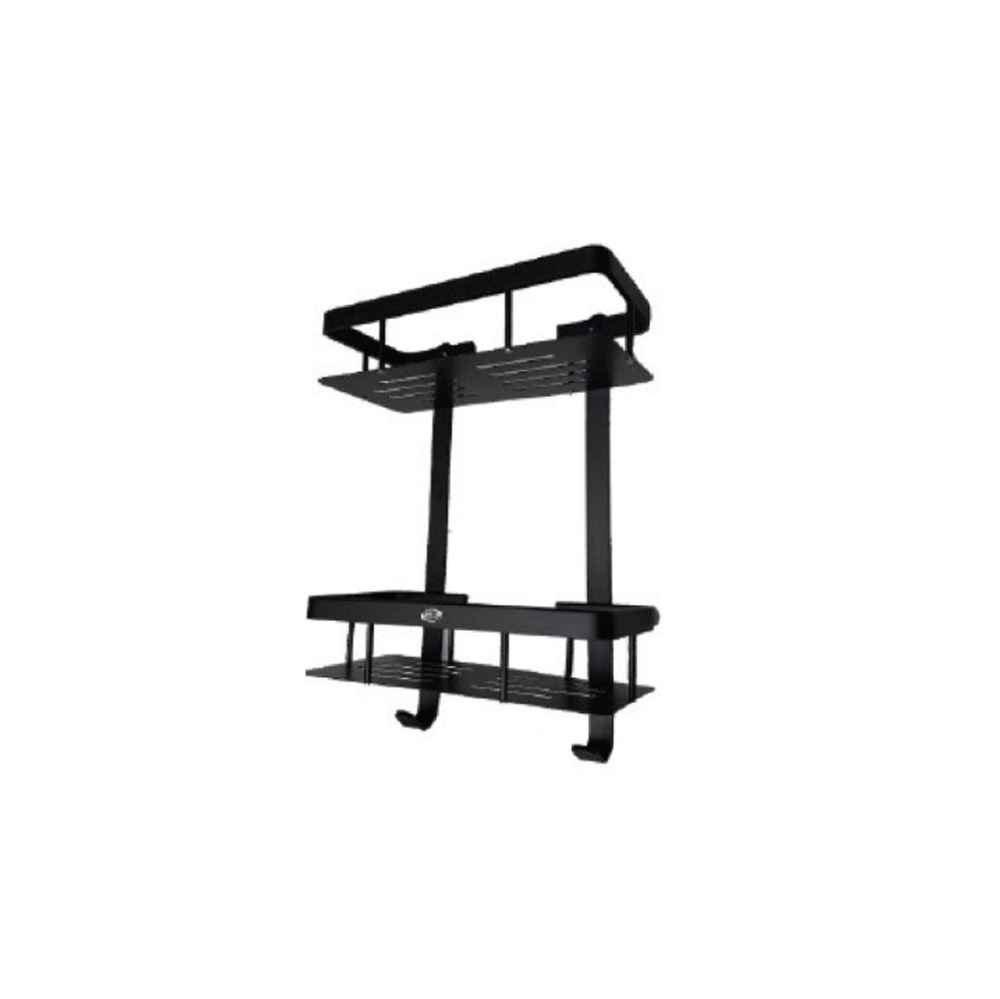 2-Tier Aluminium Multipurpose Rack #BA-Z50-RT2-BL