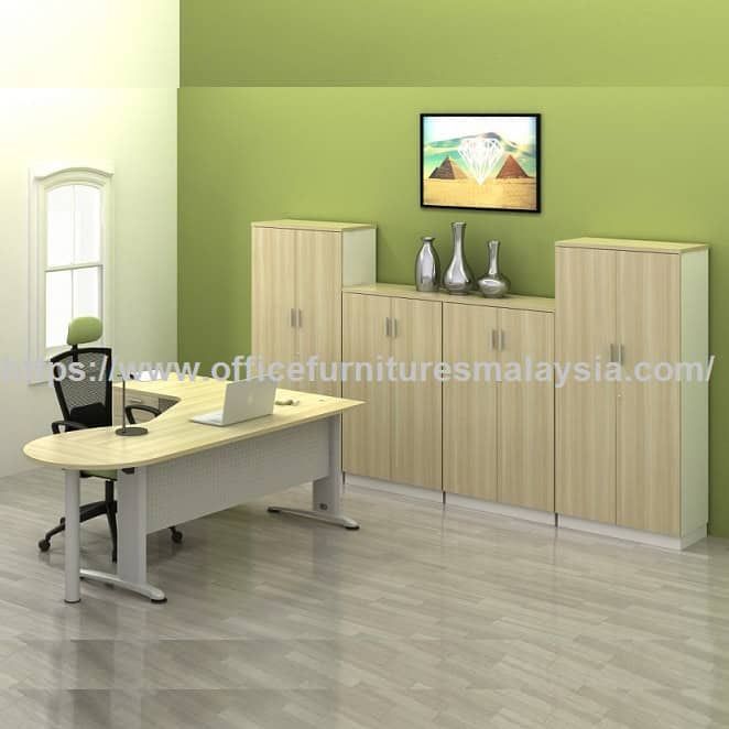 6 ft L Shape Executive Writing Desk OFBM44SET1