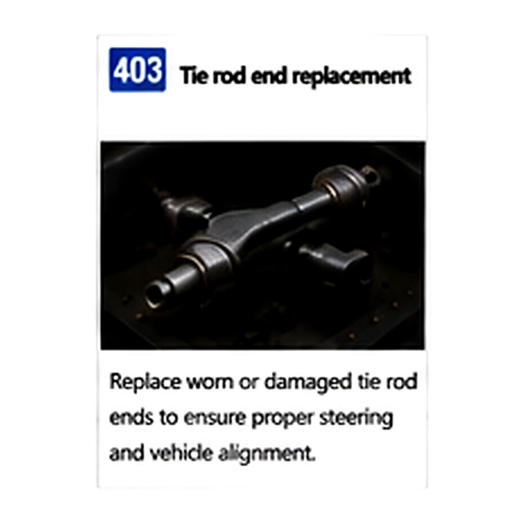 Tie Rod End Replacement