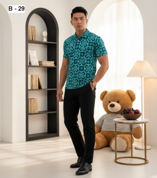 Custom Batik Sublimation T-Shirt