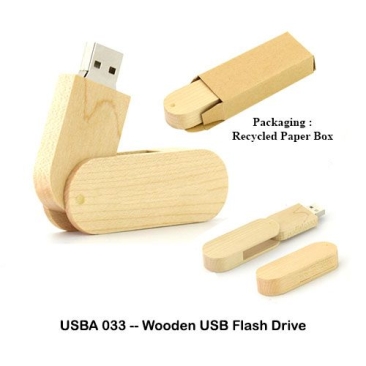 USBA033 -- Wooden USB Flash Drive