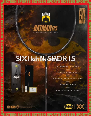 MAXX BATMAN 85 WITH BOXSET (FREE STRING + GRIP + COVER BAG)